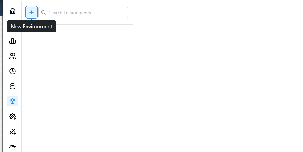Environment Manager Navigation